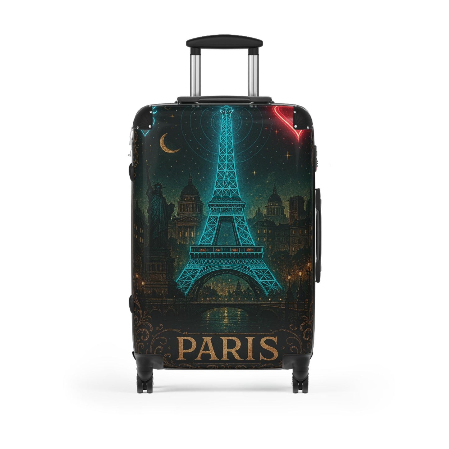 Eiffel Tower Suitcase: Parisian Travel Luggage for Adventure