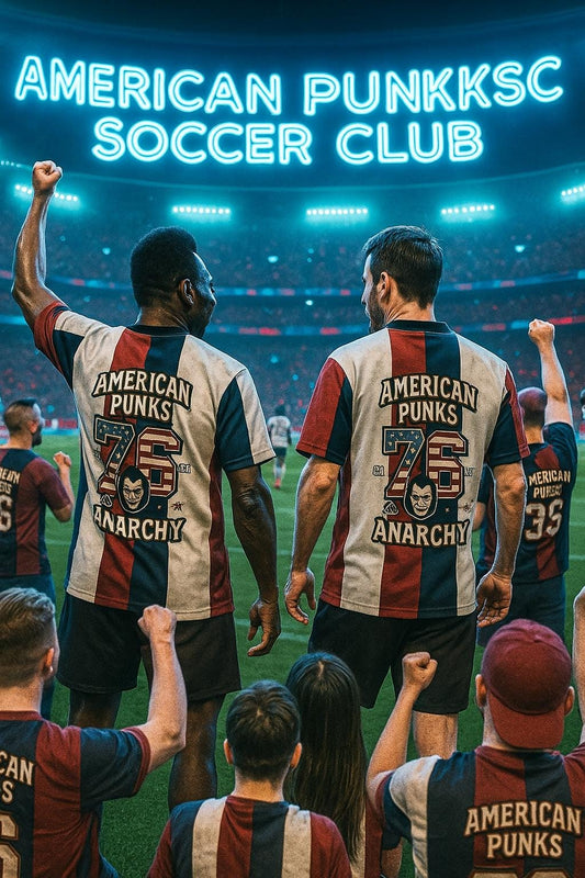 1776 American Punks Football Jersey, Unisex Sportswear